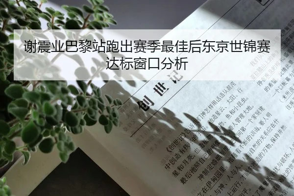 谢震业巴黎站跑出赛季最佳后东京世锦赛达标窗口分析 | Kaiyuan FIFA WorldCup
